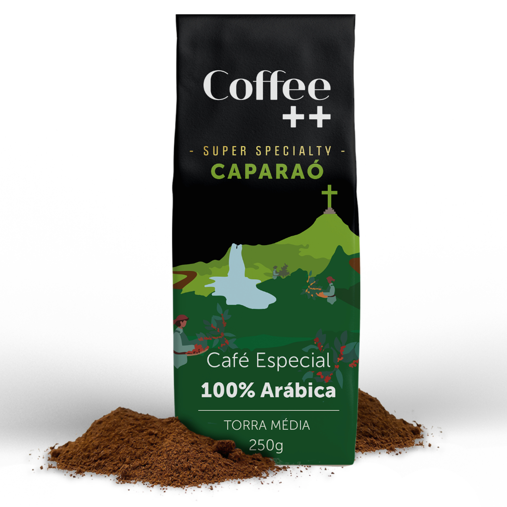 Café Especial Torrado e Moído Coffee Mais Caparaó - 250 gramas em Oferta na Shopee