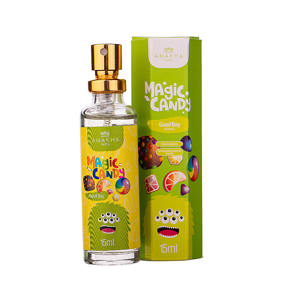Deo Colônia Infantil Good Boy Magic Candy 15ml - Amakha Paris