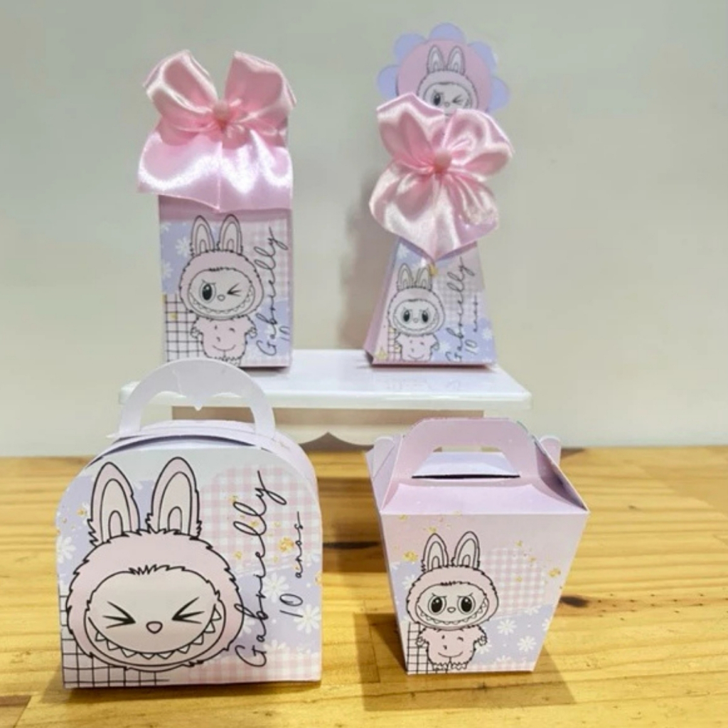 Kit 40 Caixas Personalizadas Lembrancinha Festa Infantil Aniversário Temas Diversos