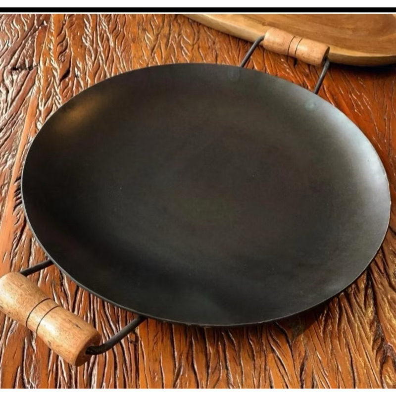 CHAPA DE DISCO DE ARADO EM FERRO FUNDIDO PREMIUM  40cm SEM TAMPA, DISCO DE ARADO COM 2 ALÇAS.