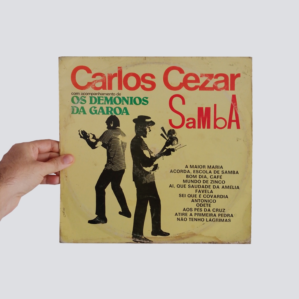 Lp Carlos Cezar E Os Demonios Da Garoa - Samba