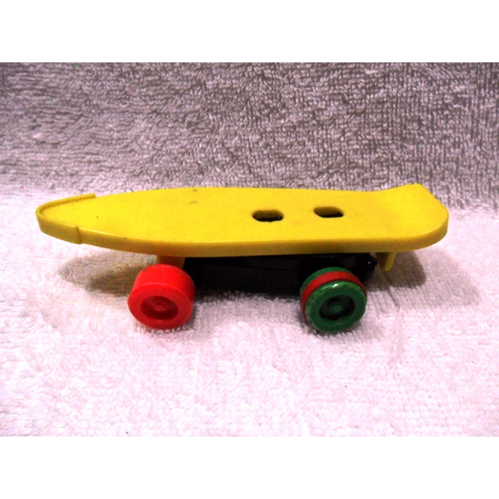 Brinquedo Antigo Anos 1980 / 1990 - Mini Skate  da Glasslite - Para restauração ou retirada de peças