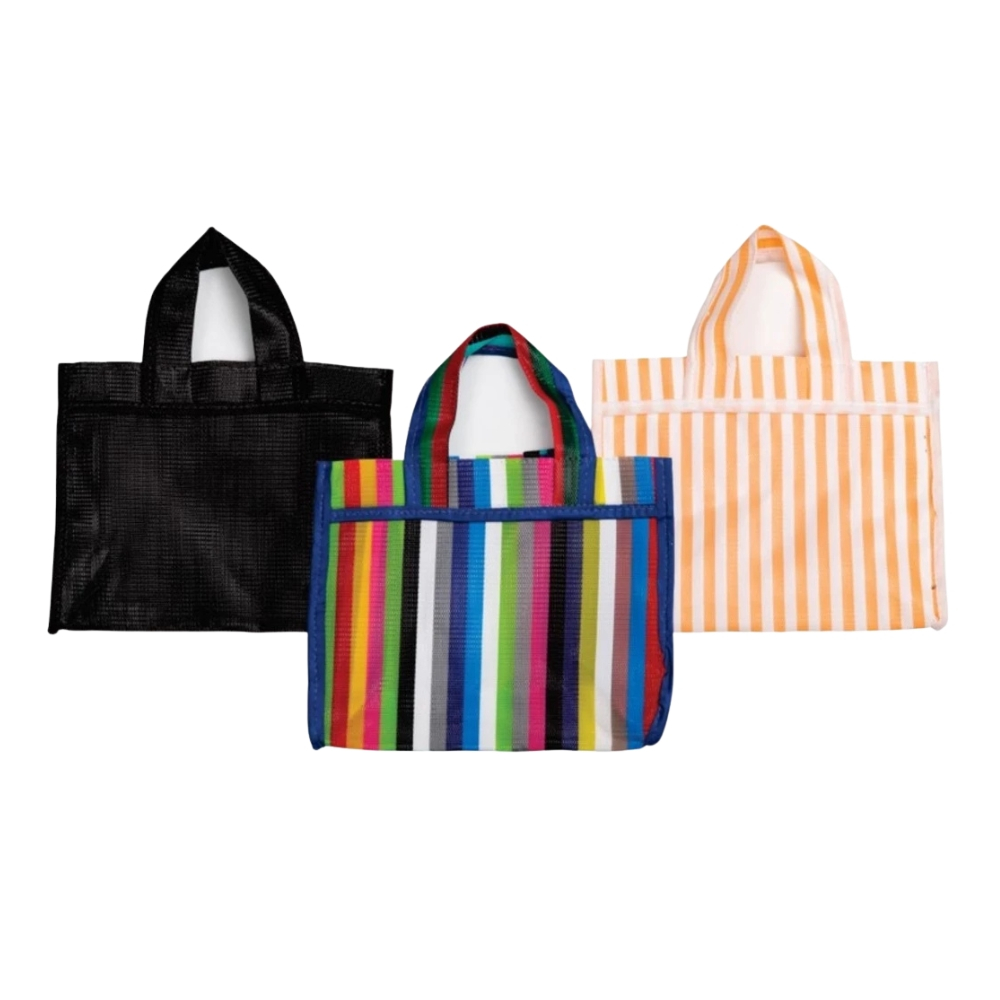 Mini Sacola De Feira Supermercado Nylon - Sacolinha Mercado Infantil - Presente Feira Criança Pequena - PANAMI