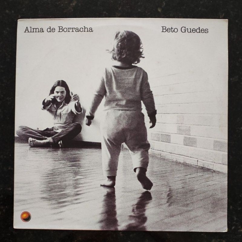 Disco de vinil (LP) Beto Guedes , Alma de Borracha, 1986 com encarte