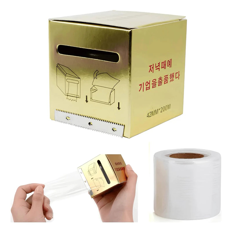 Plástico Filme Caixinha com 200m e Com Lâmina de Corte em Oferta na Shopee