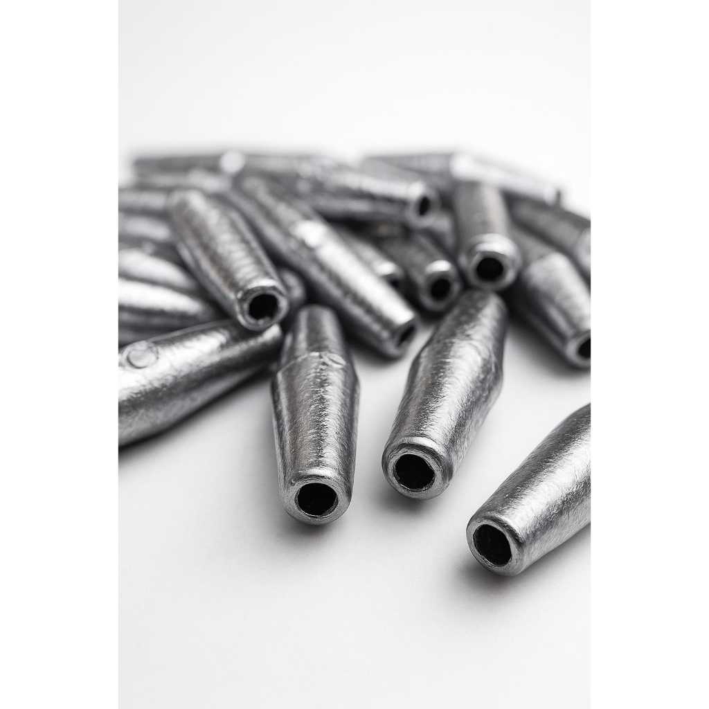 Chumbada Tarrafa numero 2 - 44 mm 29 g Pesca Rede Linha pacote com 1 kg