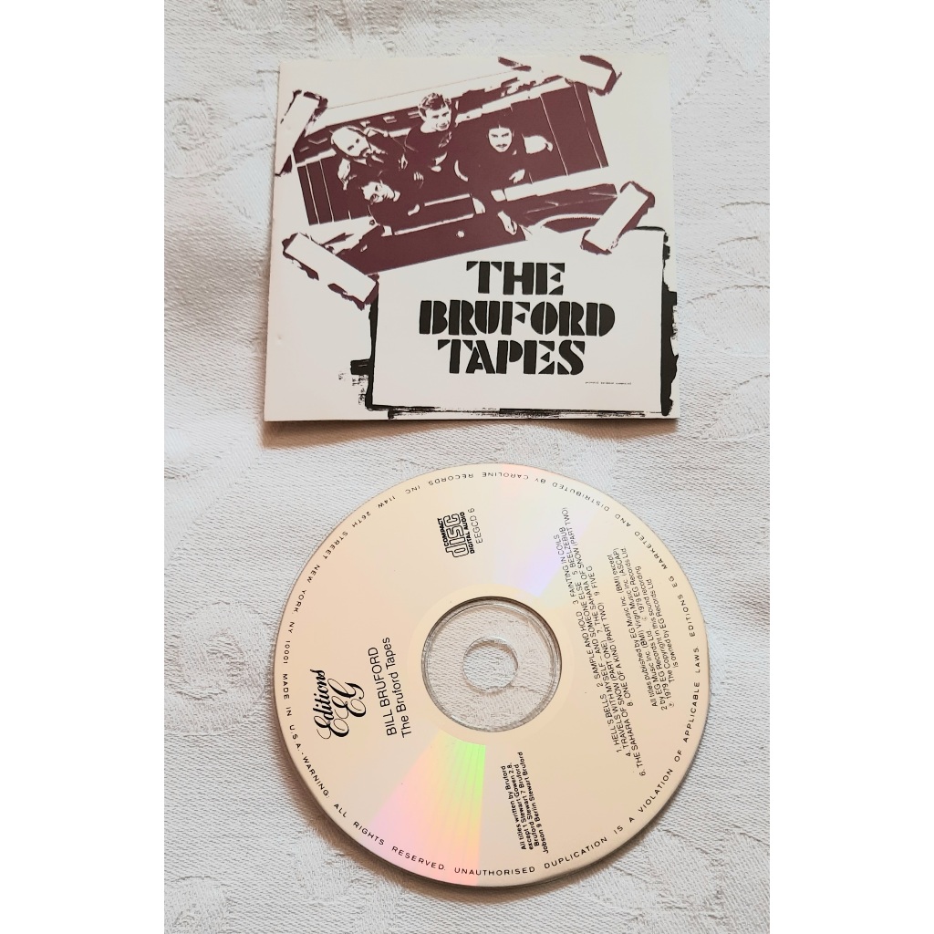 Cd Bill Bruford The Bruford Tapes Importado (s/contra Capa)
