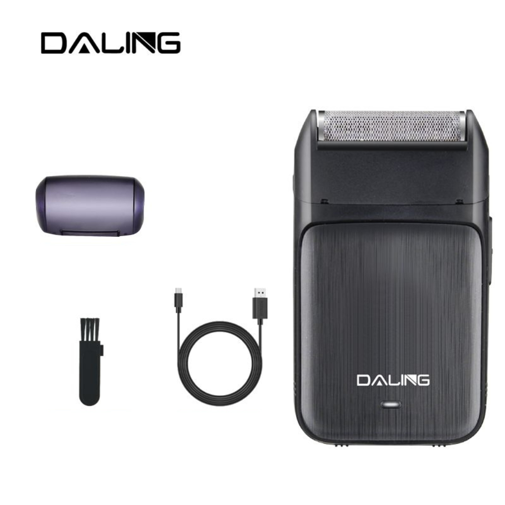 Maquina de Barbear Barbeador Lâmina Elétrico Daling Recarregável Bivolt DL-9280 em Oferta na Shopee