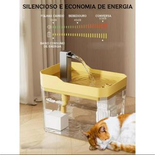 Fonte Para Gatos Automática Bebedouro Purificador de Água 1,5L E 2,5L Bivolt Com Filtro Envio em Oferta na Shopee