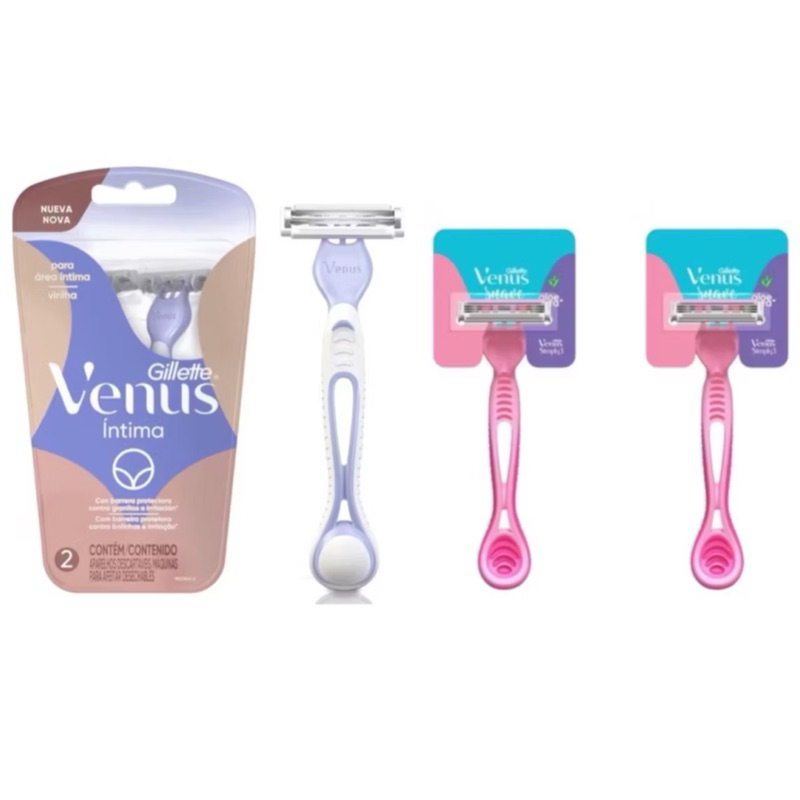 Aparelho depilatório feminino Gillette Vênus em Oferta na Shopee