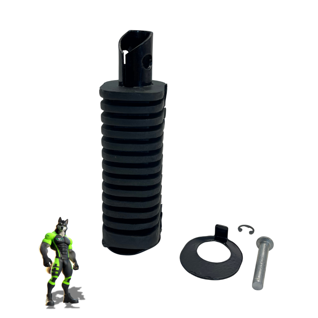 Pedaleira Traseira DIANTEIRA Cg125Titan 00-05 Ks Es Esd Titan 150 Passageiro