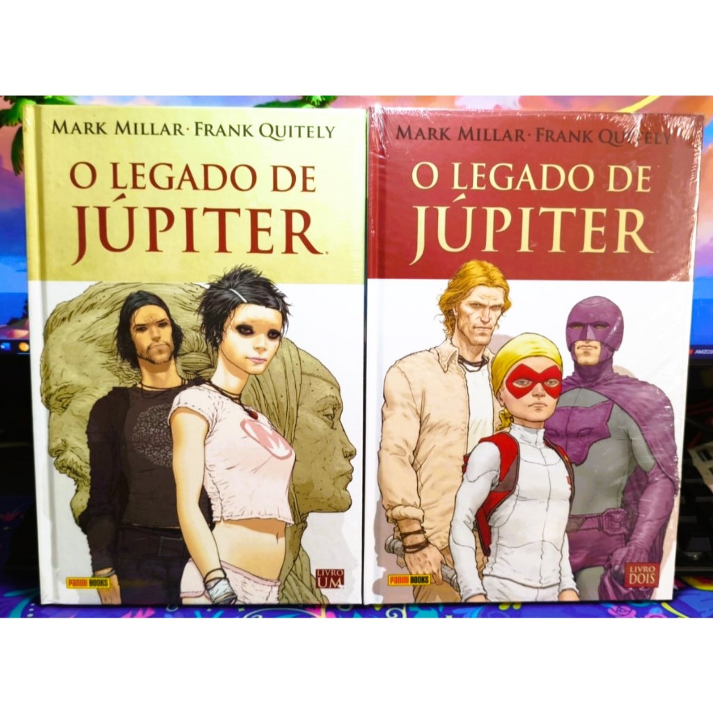 MARK MILLAR O LEGADO DE JUPITER VOLUME 1 E 2 (NOVO/LACRADO) - HQ GIBI QUADRINHOS PANINI