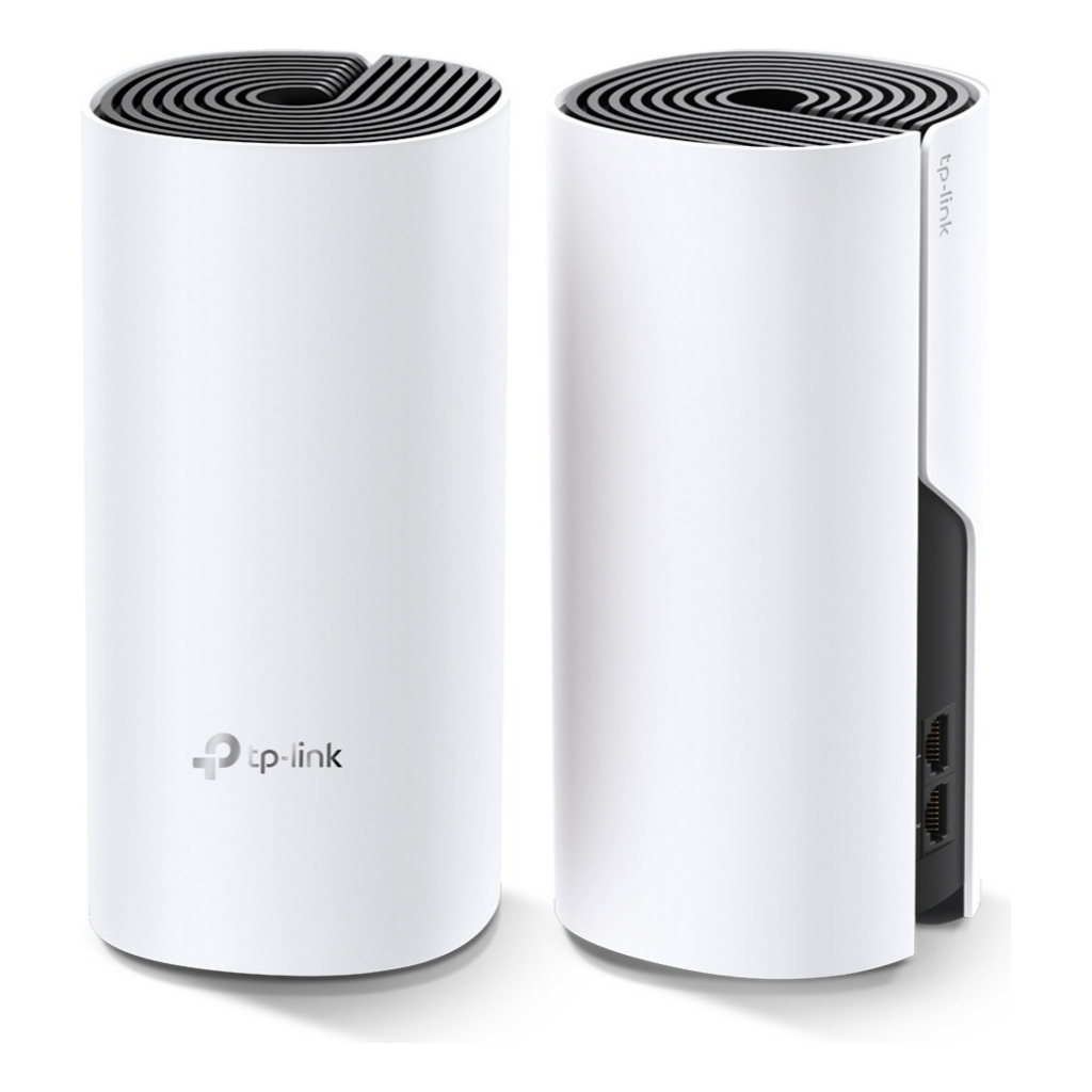 Kit 2 Roteador Tp-link Deco M4 Mesh Gigabit Dual-band Ac1200 Cor Branco