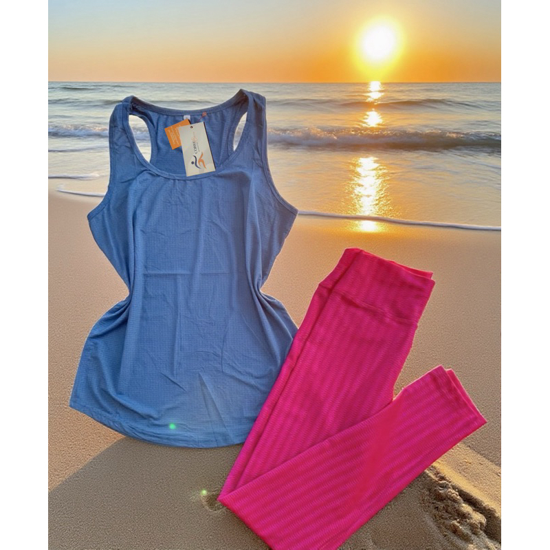 Regata Dry Fit Feminina Academia Esportes Fitness Academia Malhação Corrida Caminhada Poliamida importado Toque  Gelada