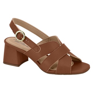 Sandália Feminina Salto Grosso Modare Lançamento  Original 7172.125 em Oferta na Shopee