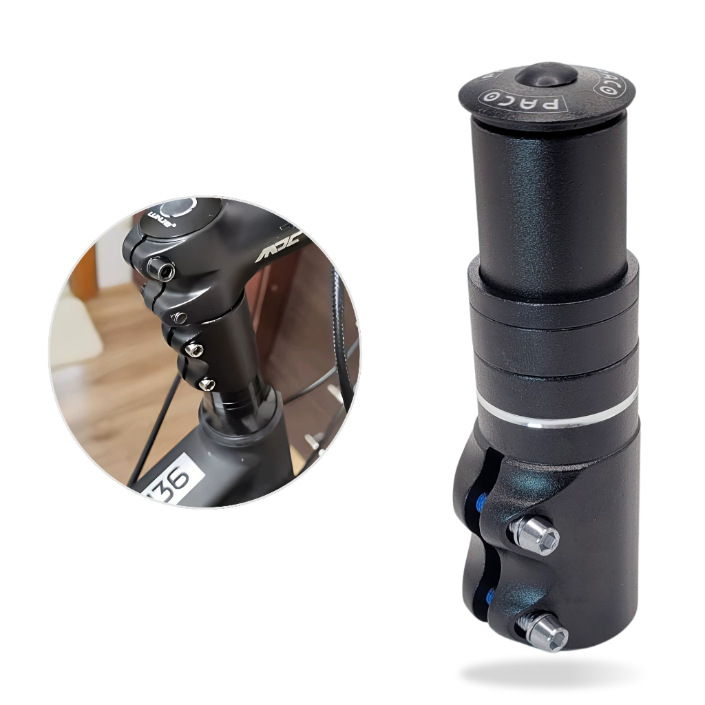 Prolongador Alongador Extensor de Mesa de Guidão Aheadset Bike Bicicleta