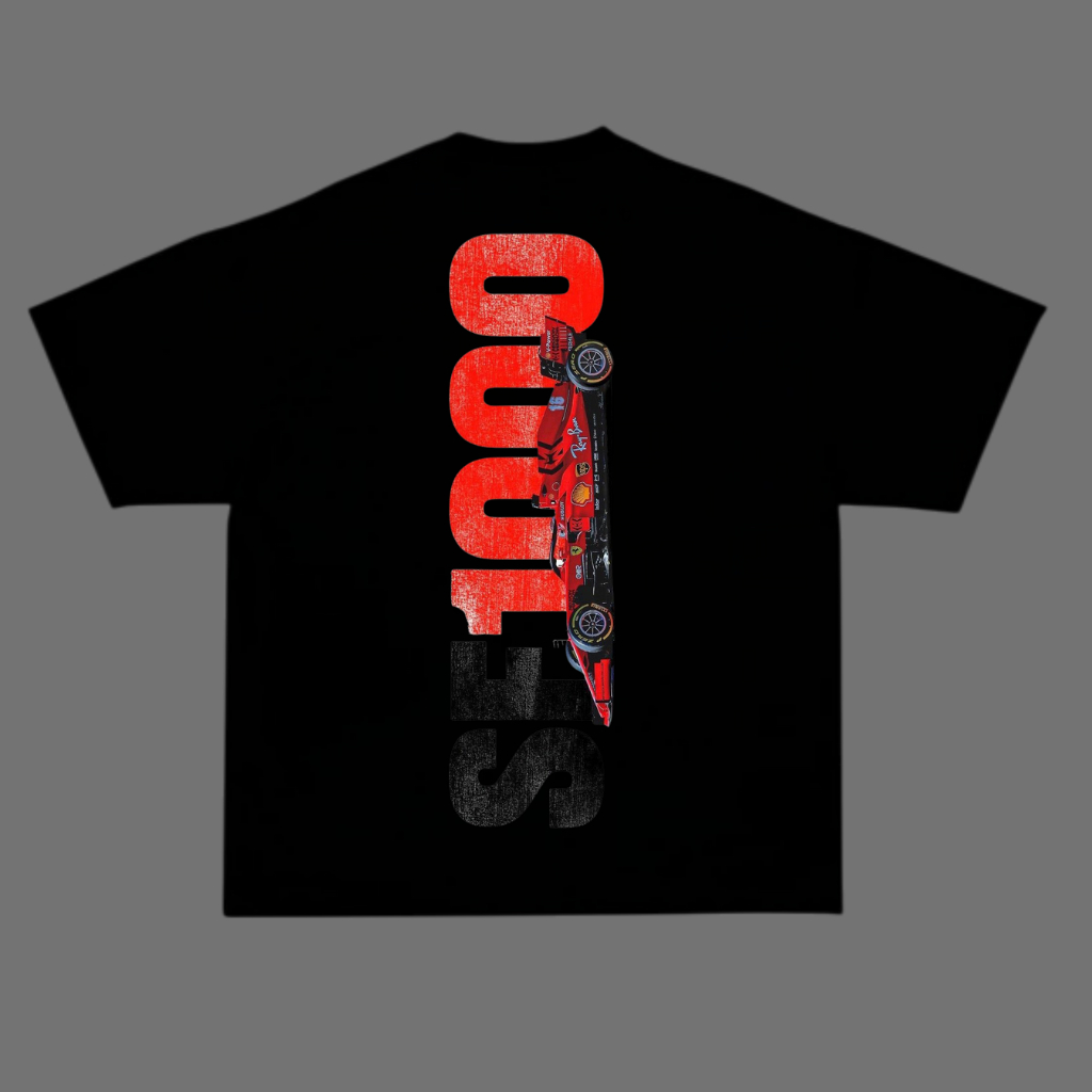 Camiseta Oversized Streetwear Automobilismo Carro Esportivo Corrida F1 Unissex
