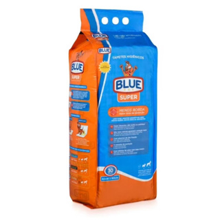 Tapete Higiênico Para Cães Blue Super Premium 82x60 c/30un em Oferta na Shopee
