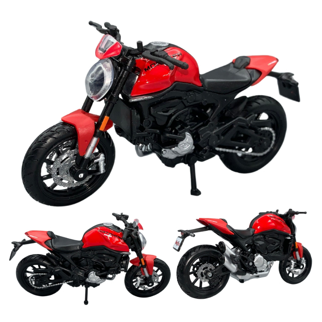 Miniatura Moto Ducati Monster Coleção Escala 1/18