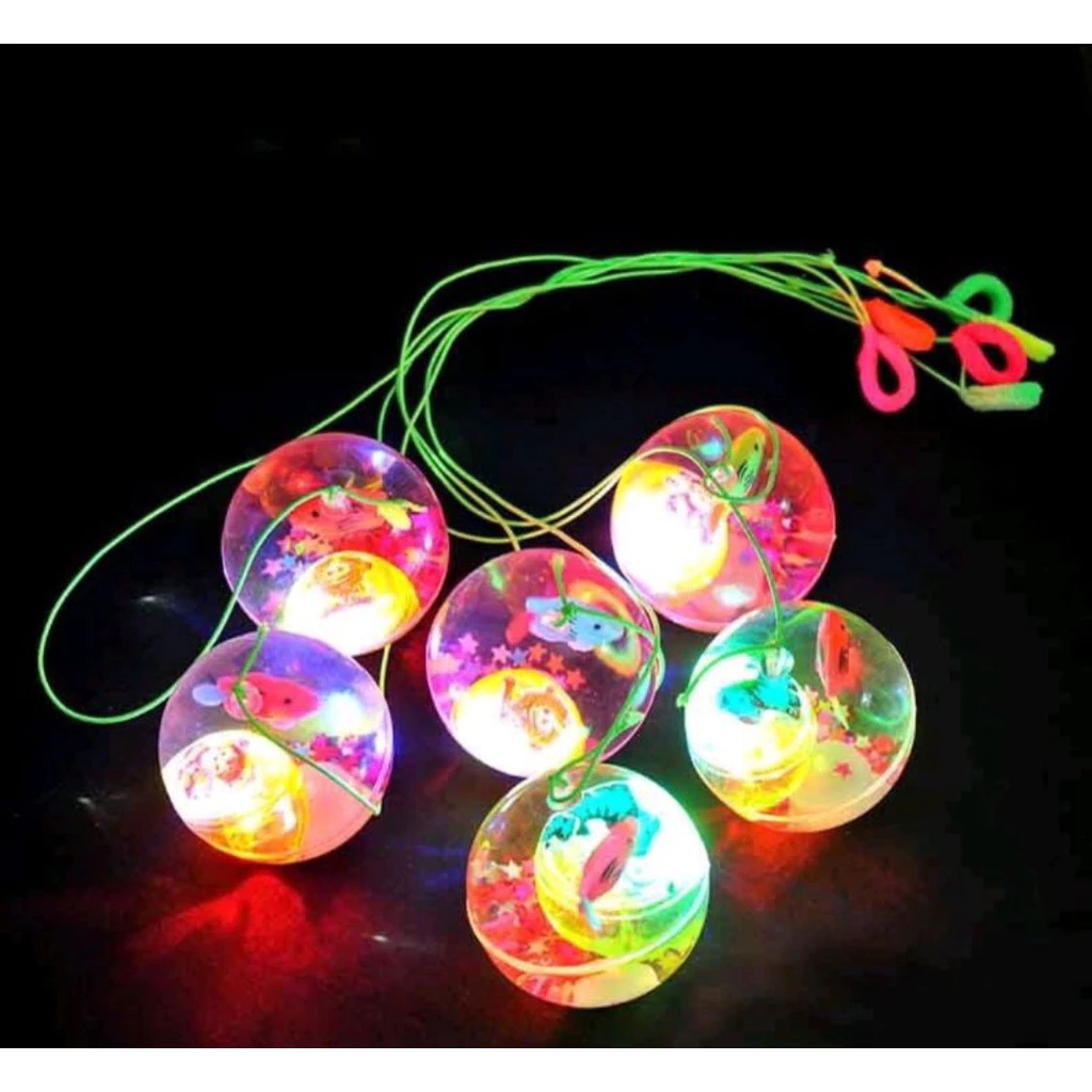 Bola de gel luminosa com luzes piscantes,Brinquedo de entretenimento infantil em Oferta na Shopee