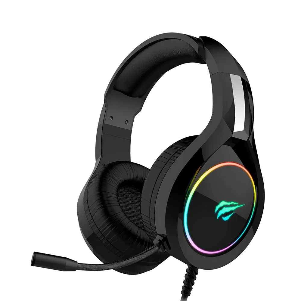 Headset Gamer HAVIT H2232D BLK RGB, Drivers 50mm, P3 e USB - Áudio e Estilo