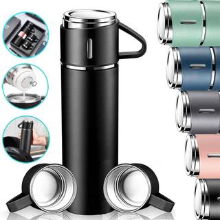 caneca Garrafa Térmica Vacuum Bottle Inox Xícaras para Bebidas Quentes ou Frias Presente …