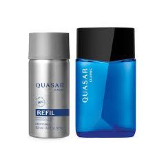 Combo Quasar Classic: Desodorante Colônia 100ml + Refil 100ml