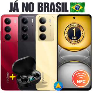 Celular Realme C75 Com NFC 256GB 8GB ou 128GB 6GB de RAM Dual SIM 4G com 1 Ano de Garantia + Fone Cortesia em Oferta na Shopee