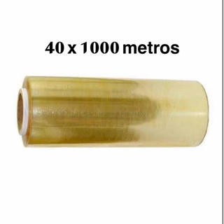 Rolo Bobina Plastico De Filme Pvc 40cm X 1000 Metros em Oferta na Shopee
