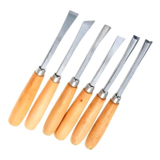 Jogo FormÃo Goiva 6 Pcs P/ Esculpir Em Madeira Xilogravura 11936 em Oferta na Shopee