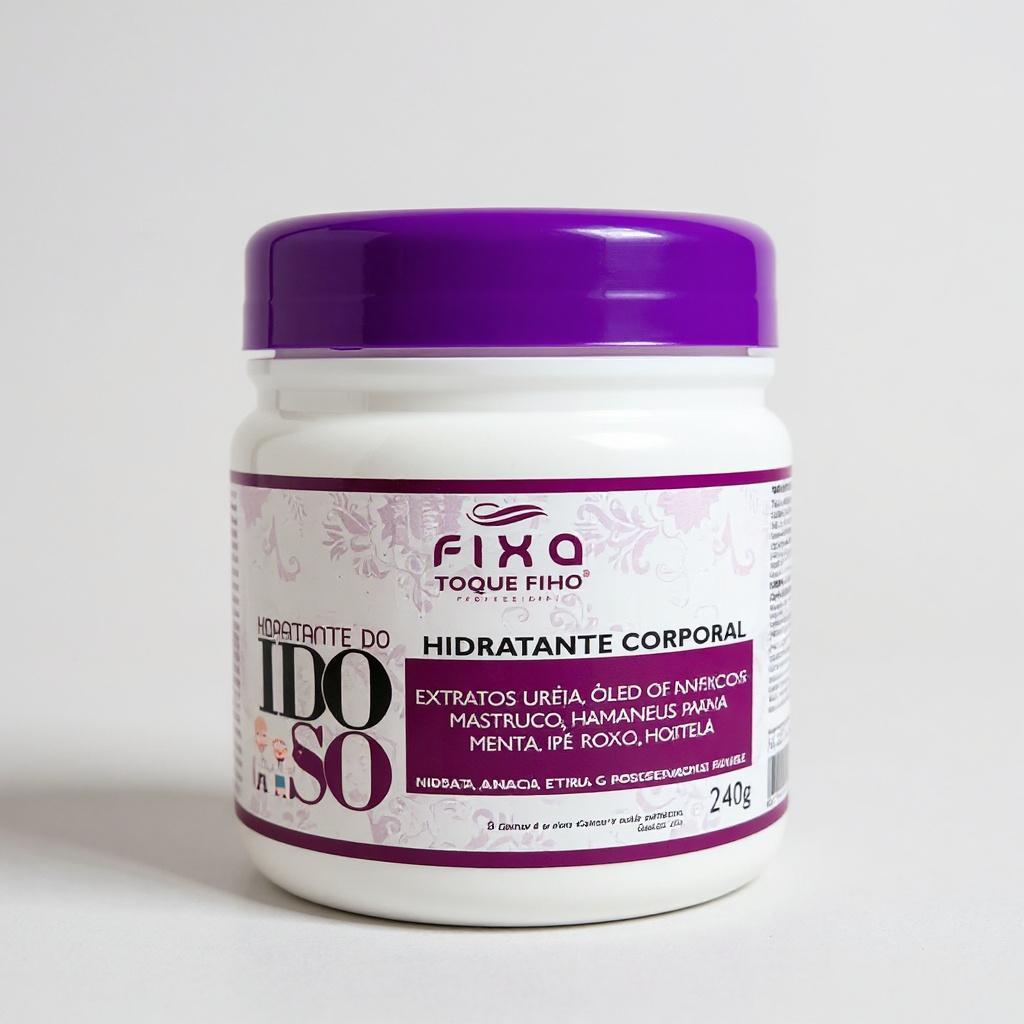 Hidratante Corporal do Idoso 240gr – Hidratação e Proteção para Peles Secas e Sensíveis O MAIS VENDIDO