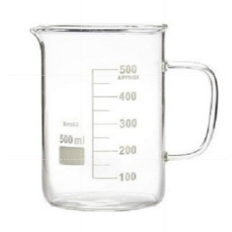 Kit C/4 Bequer Com Alca 500ml