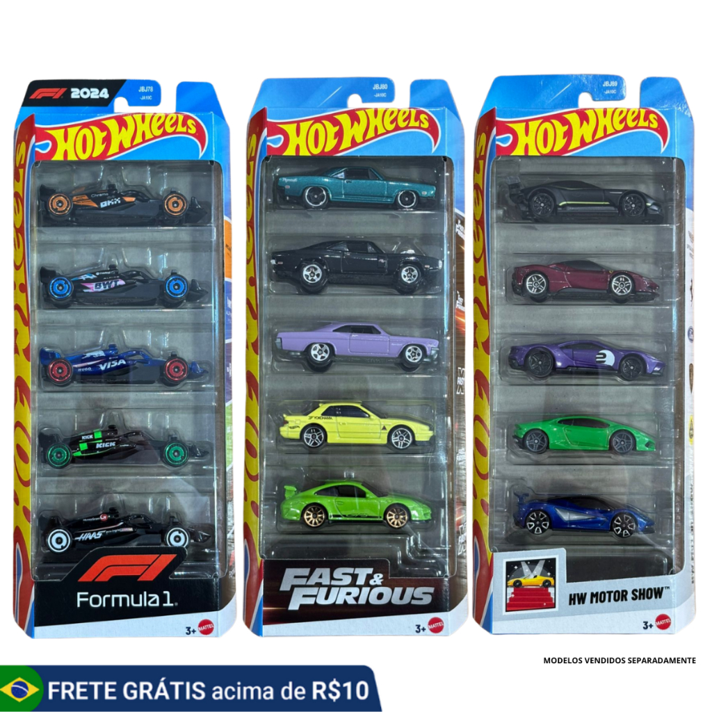 O que é Pack 5 Carrinhos Hot Wheels? Guia e Onde Comprar | BuscaProdutos
