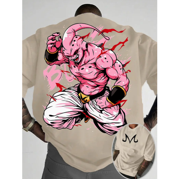 Camiseta Majin Boo Versão Kid Buu Um Super Vilão Dragon Ball Novo! em Oferta na Shopee