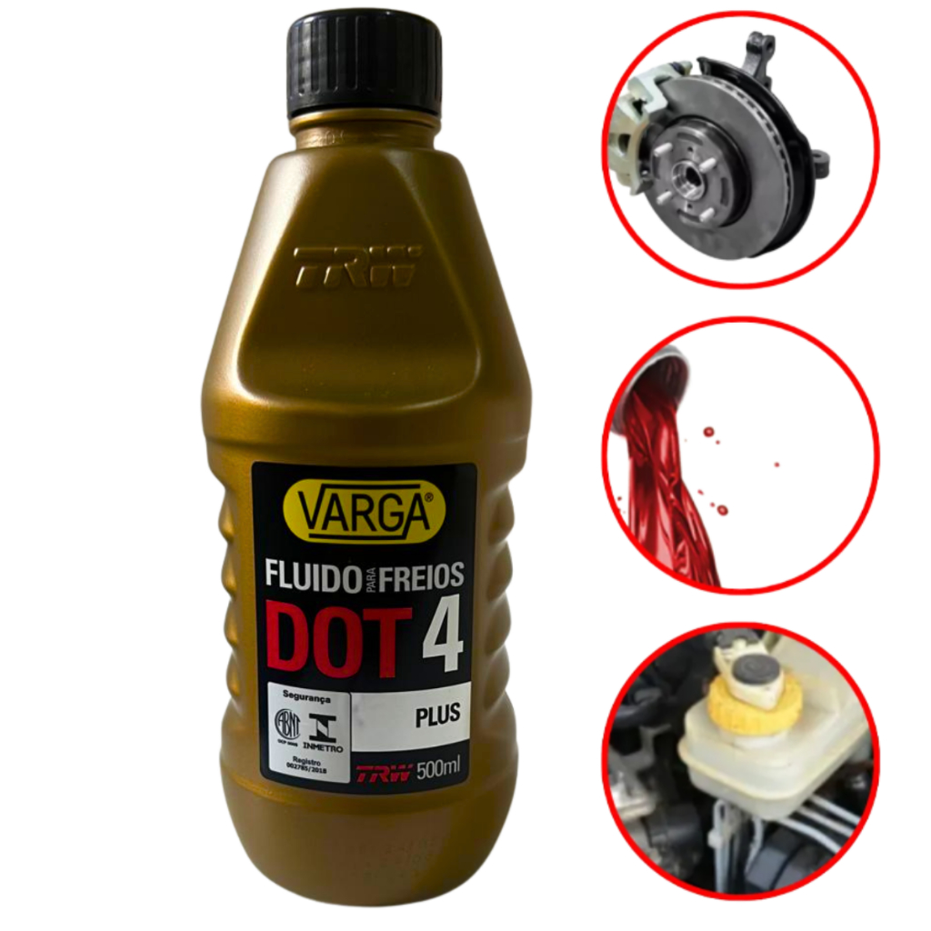 Fluido De Freio Varga Dot 4 500ml Carros E Motos em Oferta na Shopee