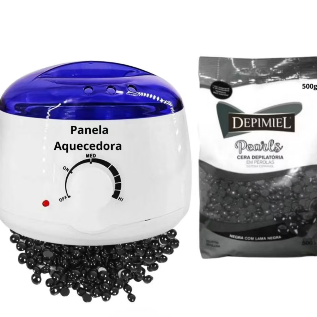 Panela Elétrica Aquecedora Cera Quente Cera Depimiel 500g