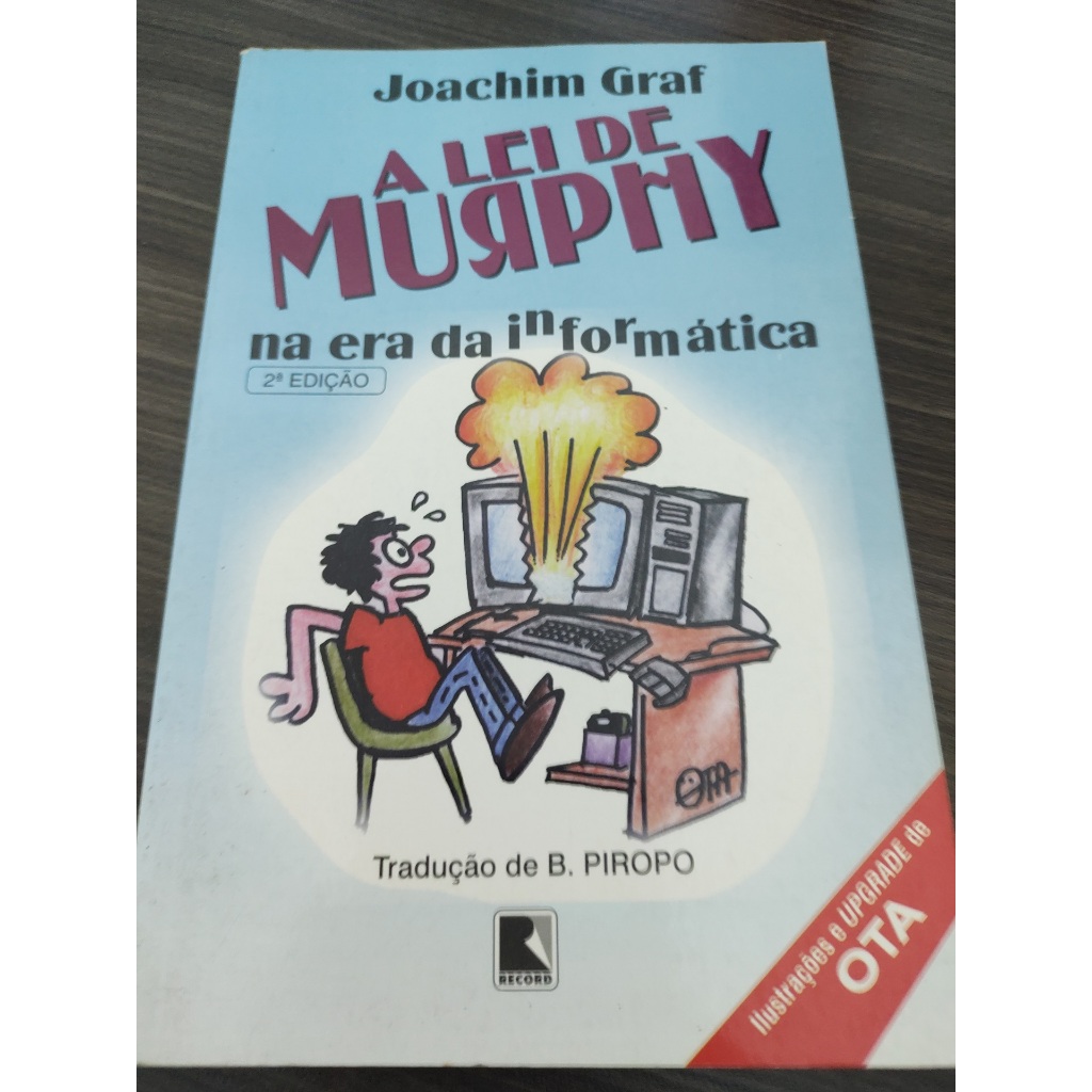 Livro A Lei de Murphy na Informática Joachim Graf