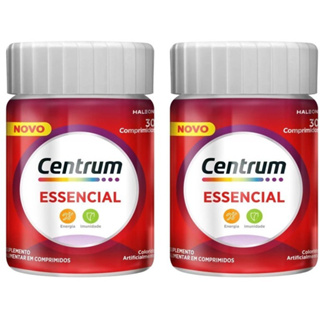 Kit 2Unid Centrum Essencial de 30 Comprimidos Cada em Oferta na Shopee