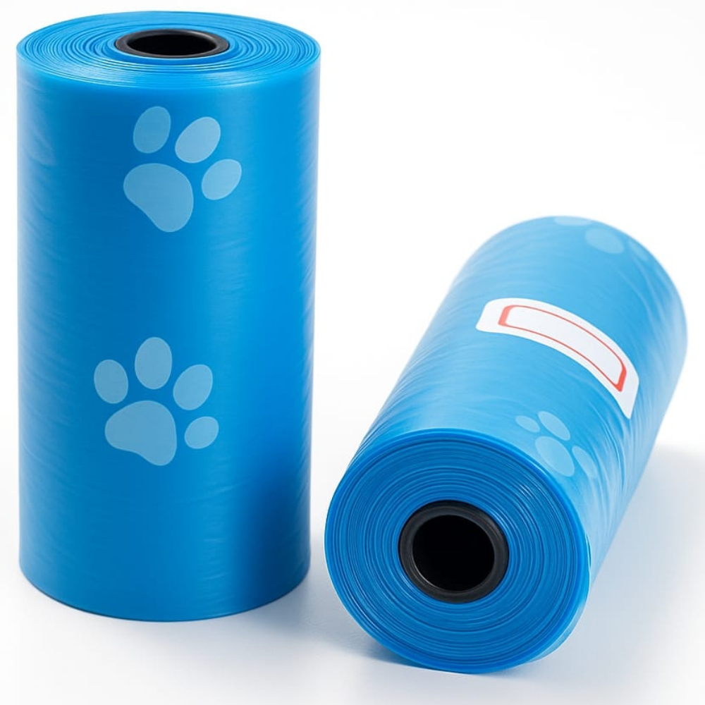 Refil Cata Caca Pet, 2 Rolos c/ 20 Saquinhos Higiênicos Cães, Resistentes, Não Vaza, Biodegradável