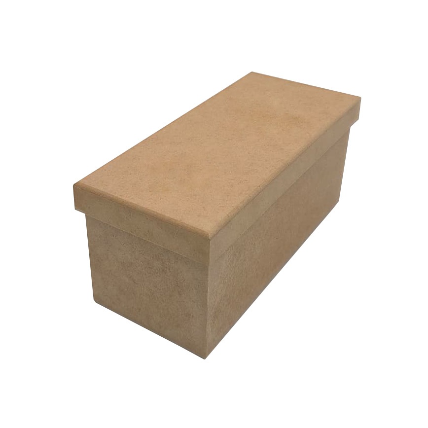 Caixa Com Tampa em MDF Cru 22,5x9,5x10 Para Mini Espumante Chandon Baby
