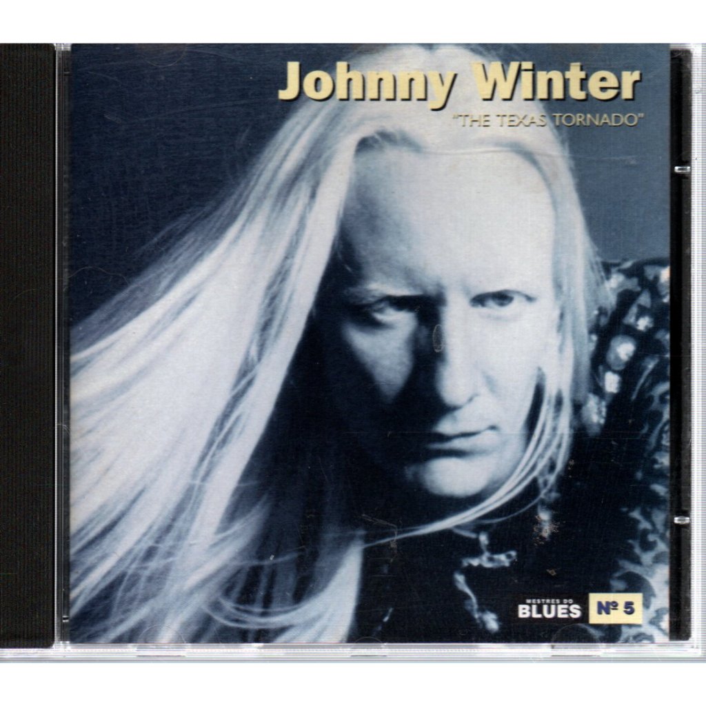 CD JOHNNY WINTER – THE TEXAS TORNADA ( MESTRES DO BLUES ) ALTAYA 1995