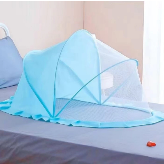 Mosquiteiro Infantil Dobrável Rede Mosquiteira Portátil 100x45x40 cm Bebê Berço