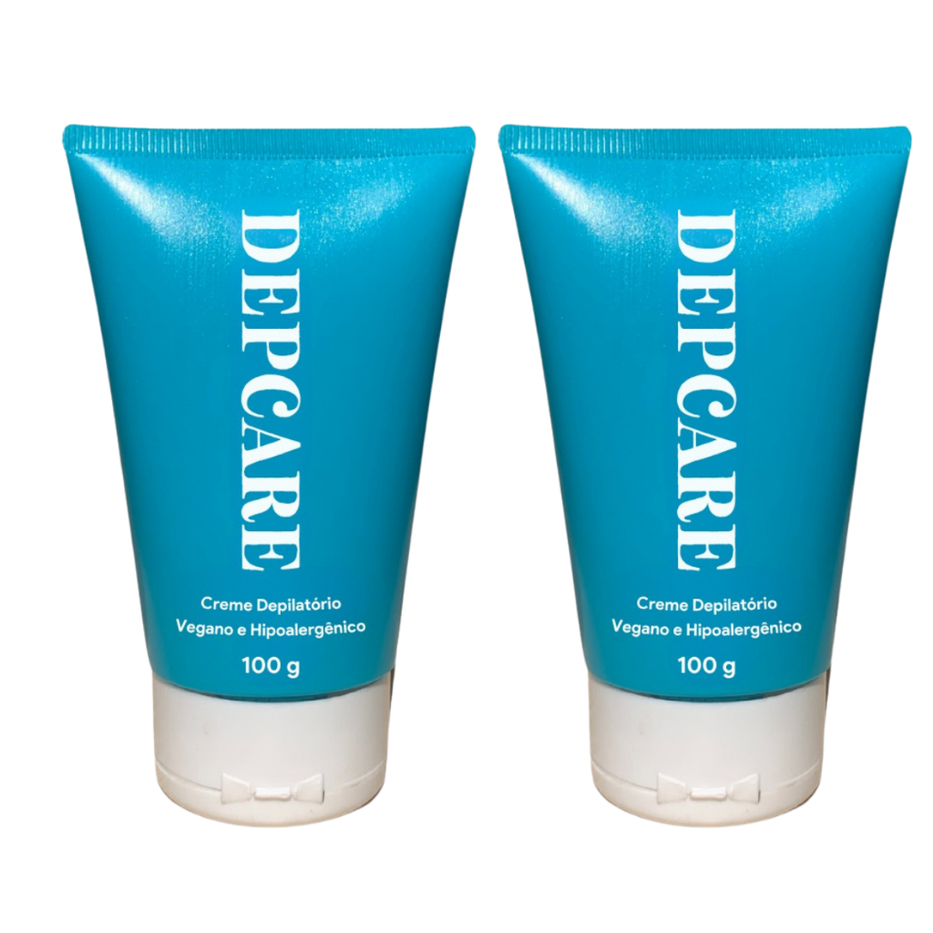 Creme Para Depilação Depcare ( Kit Com 2 Unidades + Espátula ) em Oferta na Shopee