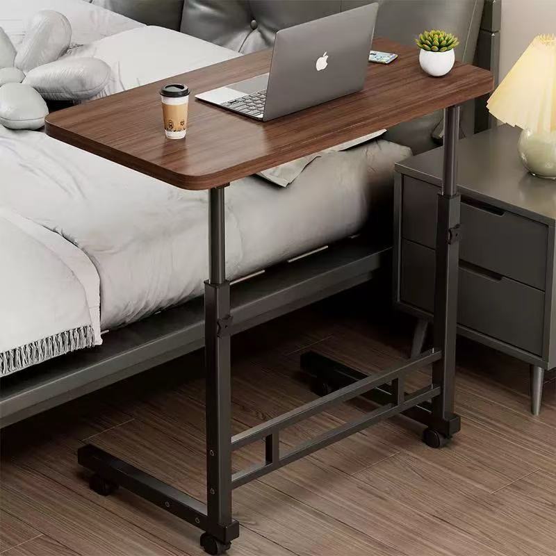 ABEAR LIFE Marrom com Preta Mesa Multiuso Mesinha para Notebook Altura Regulavel com Rodinhas em Oferta na Shopee