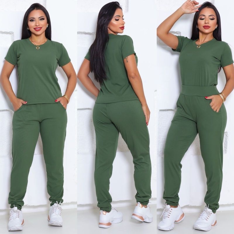 Conjunto De Calça e Blusa - Conforto e Estilo