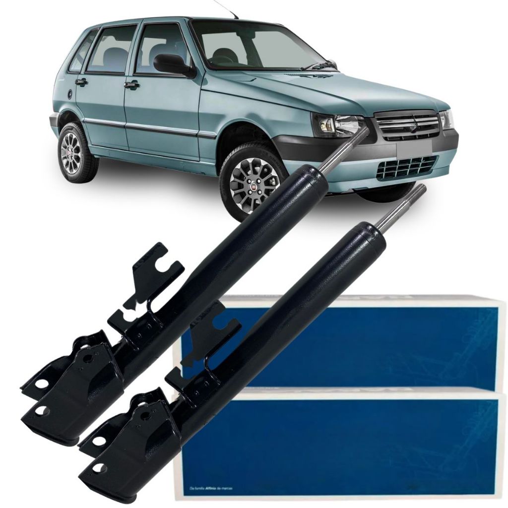 Kit Amortecedor Traseiro Direito Esquerdo Nakata Uno em Oferta na Shopee