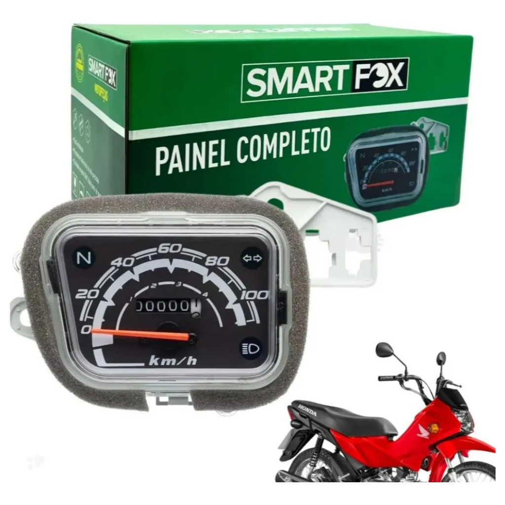 Painel Completo Honda Pop 100 2007 A 2012 Com Chicote em Oferta na Shopee