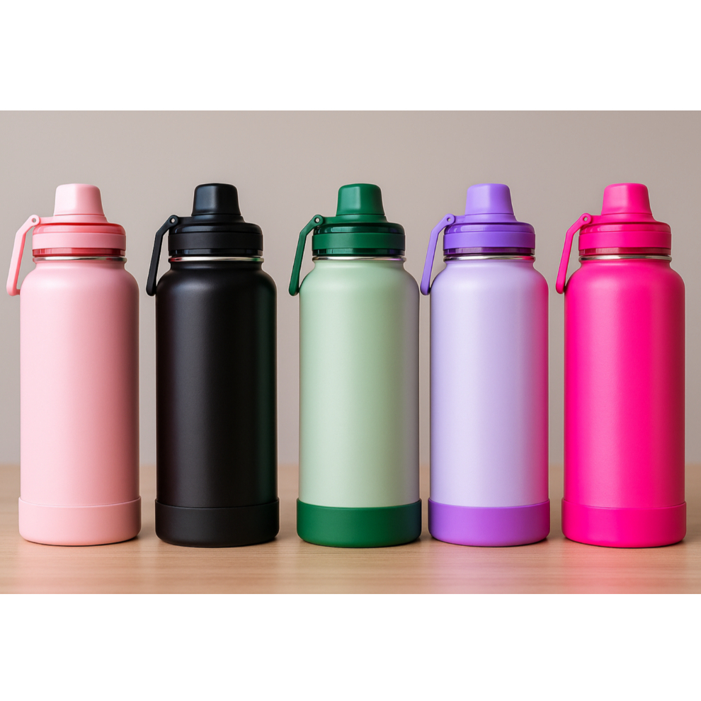 Garrafa Térmica Inox Fresh 800ml/1000ml/Free BPA 12H Gelado em Oferta na Shopee