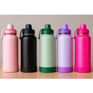 Garrafa Térmica Inox Fresh 800ml/1000ml/Free BPA 12H Gelado em Oferta na Shopee