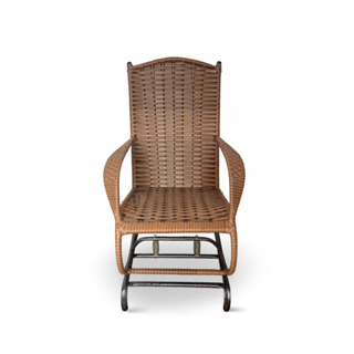 Cadeira de Balanço para Varanda e Área Externa em Fibra Sintética Resistente em Oferta na Shopee